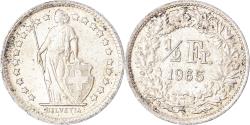 World Coins - Coin, Switzerland, 1/2 Franc, 1965