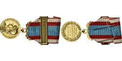World Coins - France, Opérations de Sécurité et Maintien de l'ordre, Algérie, WAR, Medal