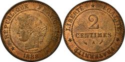 World Coins - Coin, France, Cérès, 2 Centimes, 1888, Paris, , Bronze, KM:827.1