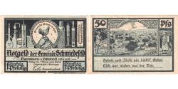 World Coins - Germany, Schmiedefeld, 50 Pfennig, AU(50-53)