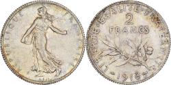 World Coins - France, 2 Francs, Semeuse, 1916, Paris, Silver, , Gadoury:532, KM:845.1