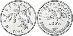 World Coins - Coin, Croatia, 20 Lipa, 2001