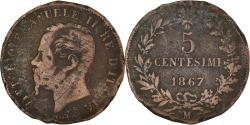 World Coins - Coin, Italy, 5 Centesimi, 1867