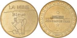 World Coins - France, Token, Noyant-la-Gravoyere - la mine bleue, 2007, MDP,
