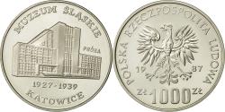 World Coins - Coin, Poland, 1000 Zlotych, 1987, Warsaw, , Silver, KM:Pr563