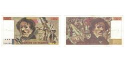 World Coins - France, 100 Francs, Delacroix, 1980, L.31, AU(55-58), Fayette:69.4a, KM:154b