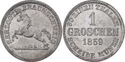 World Coins - German States, Georg V, Groschen, 1859, Silver, , KM:115