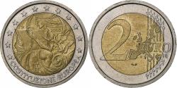 World Coins - Italy, 2 Euro, 2005, Rome, Constitution Europeen, , Bi-Metallic, KM:217