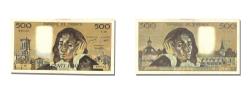 World Coins - Banknote, France, 500 Francs, 500 F 1968-1993 ''Pascal'', 1974, 1974-12-05