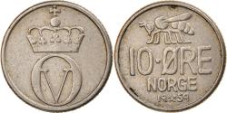 World Coins - Coin, Norway, Olav V, 10 Öre, 1959, , Copper-nickel, KM:411