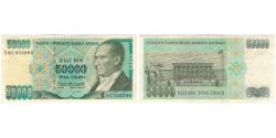World Coins - Banknote, Turkey, 50,000 Lira, 1970, KM:204, AU(55-58)