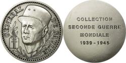 World Coins - France, Medal, Seconde Guerre Mondiale, Général de Gaulle, Mauviel,