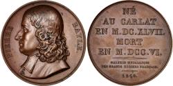 World Coins - France, Medal, Galerie Métallique des Grands Hommes Français, Pierre Bayle