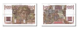 World Coins - Banknote, France, 100 Francs, 100 F 1945-1954 ''Jeune Paysan'', 1953