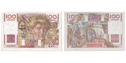 World Coins - France, 100 Francs, Jeune Paysan, 1952, M.471, UNC(63), Fayette:28.33, KM:128d