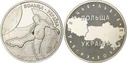 World Coins - Ukraine, Medal, Euro de Football, Pologne-Ukraine, 2012, Cupronickel,