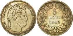 World Coins - Coin, France, Louis-Philippe, 5 Francs, 1842, Bordeaux, , Silver