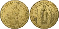 World Coins - France, Token, Lourdes - Tenez vos lampes allumées, 2006, Copper-nickel