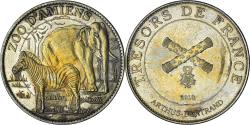 World Coins - France, Token, Touristic token, Zoo d'Amiens, Arts & Culture, 2013,