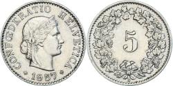 World Coins - Coin, Switzerland, 5 Rappen, 1957