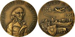 World Coins - France, Medal, Nicolas Toussaint Mory, Transport, Shipping, 1954, Baron