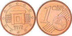 World Coins - Malta, Euro Cent, 2008, , Copper Plated Steel, KM:New
