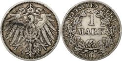World Coins - GERMANY - EMPIRE, Wilhelm II, Mark, 1903, Stuttgart, Silver, , KM:14