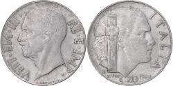 World Coins - Coin, Italy, 20 Centesimi, 1940, Rome, , Acmonital (ferritique), KM:75b
