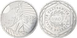 World Coins - France, 15 Euro, Semeuse, 2008, MDP, Silver,