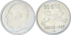 World Coins - Coin, Norway, 50 Öre, 1963