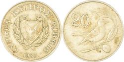 World Coins - Coin, Cyprus, 20 Cents, 1983
