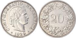 World Coins - Coin, Switzerland, 20 Rappen, 1929