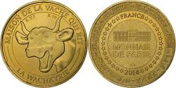 World Coins - France, Tourist token, Maison de la Vache qui rit, 2014, MDP, Copper-nickel