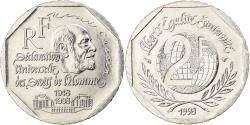 World Coins - France, 2 Francs, René Cassin, 1998, Paris, Nickel, , Gadoury:551