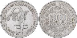 World Coins - West African States, 100 Francs, 1967, Nickel, , KM:4