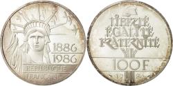 World Coins - Coin, France, Statue de la Liberté, 100 Francs, 1986, , Silver