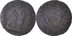 World Coins - Coin, France, DOMBES, Gaston d'Orléans, Denier Tournois, 1650, Trévoux