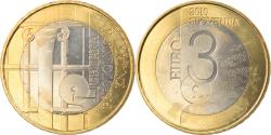 World Coins - Slovenia, 3 Euro, UNESCO Ljubljana capitale mondiale du livre, 2010,