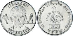 World Coins - France, Token, Equipe de France de Football, Lizarazu, Défenseur, 1999,
