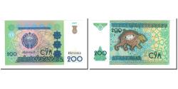 Uzbekistan 200 Sum 1997 Banknote – Uncirculated Currency – Authentic Random Serial