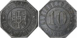 World Coins - Germany, Stadt Bad Mergentheim, 10 Pfennig, 1918, , Iron