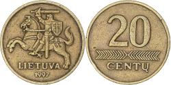 World Coins - Coin, Lithuania, 20 Centu, 1997