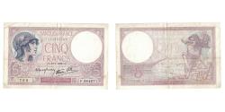 World Coins - France, 5 Francs, Violet, 1939, 1939-07-13, VF(30-35), Fayette:4.1, KM:83