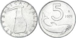 World Coins - Coin, Italy, 5 Lire, 1971