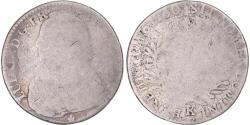 World Coins - Coin, France, Louis XV, 1/2 Ecu aux branches d'olivier, 1730, Bordeaux