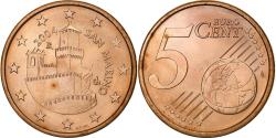 World Coins - San Marino, 5 Euro Cent, 2004, Rome, Copper Plated Steel, , KM:442
