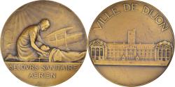 World Coins - France, Medal, Secours Sanitaire Aérien, Ville de Dijon, Aviation, Ovide