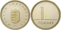 World Coins - Hungary, Forint, 2001, Budapest, Nickel-brass, , KM:692