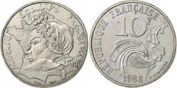 World Coins - France, 10 Francs, Jimenez, 1986, Paris, Nickel, , KM:959