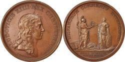 World Coins - France, Medal, Levée du siège de Guise, Louis XIV, History, 1650, Mauger